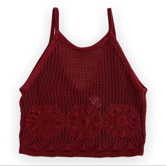 La Hearts Tops - SOLD 𝅺PACSUN Crochet Tank Top